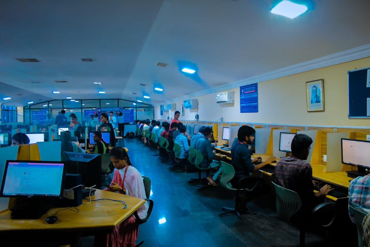 Hands-on computing labs with students at systems